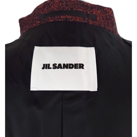 Jil Sander Exclusive Red Cotton Coat Size 52 US 42 L Mens Red NWT - Picture 12 of 16